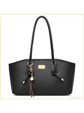 Vegan Leather Hobo Shoulder Bag Medium Zippered Everyday Purse